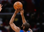 开云体育-火箭横扫篮网，恩比德三分雨点燃全场