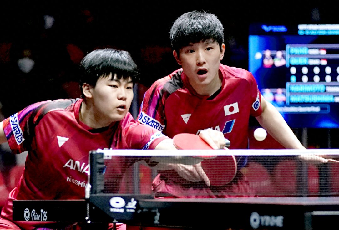 包含比利时乒乓球队险胜波兰乒乓球队，张本智和关键制胜的词条